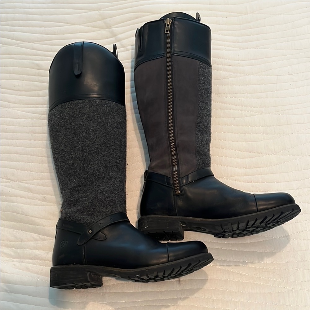 Ariat Black and Gray Fashion Boots